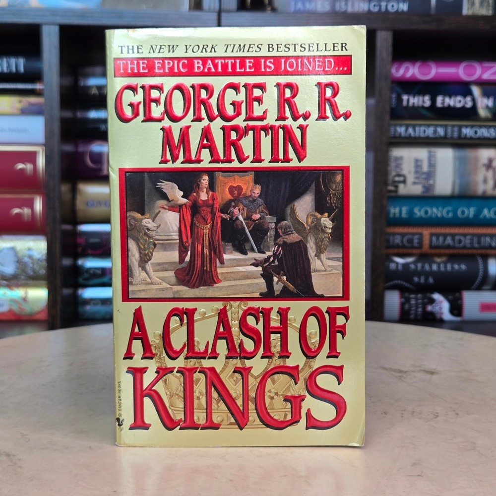 A Clash Of Kings GRR Martin 1st Edition/1st Printing PB Game Of Thrones